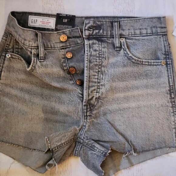 Gap Cheeky High Rise Shorts Women Size 27 / 4 R - Picture 3 of 7